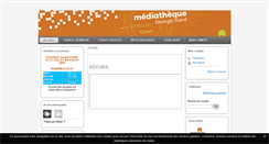 Desktop Screenshot of mediatheque.ville-cesson.fr